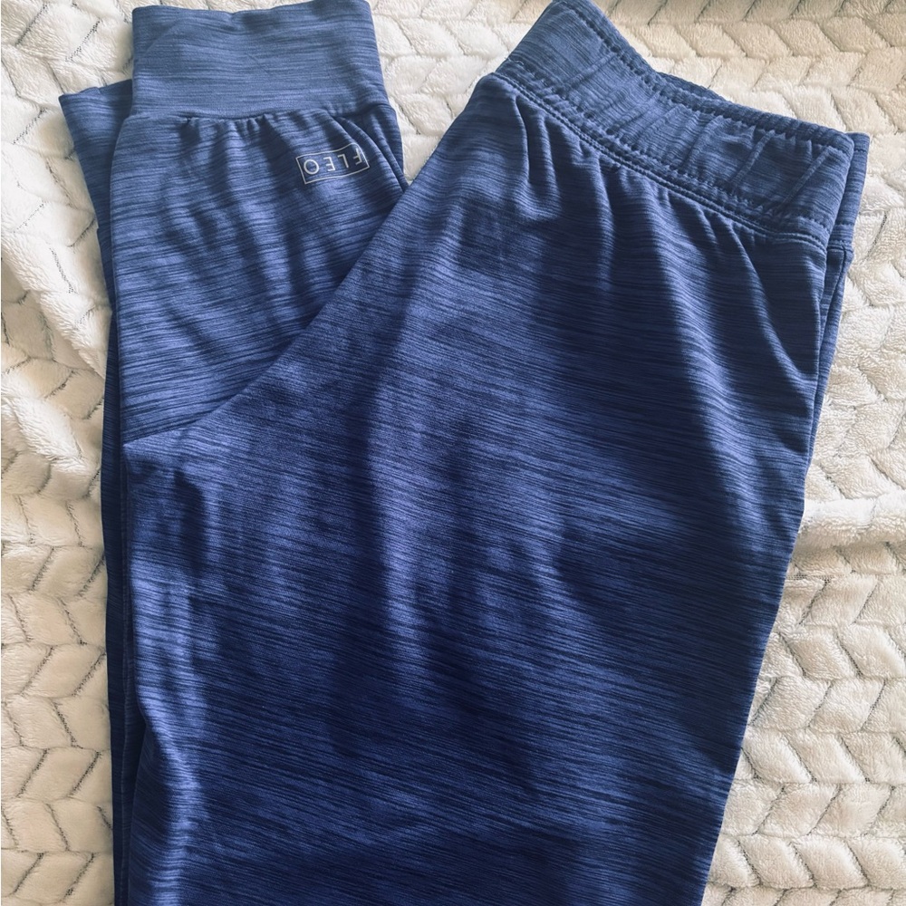 Fleo Blue and Green Leggings Comfortable Athletic Bottoms 💥Bundle pair💥